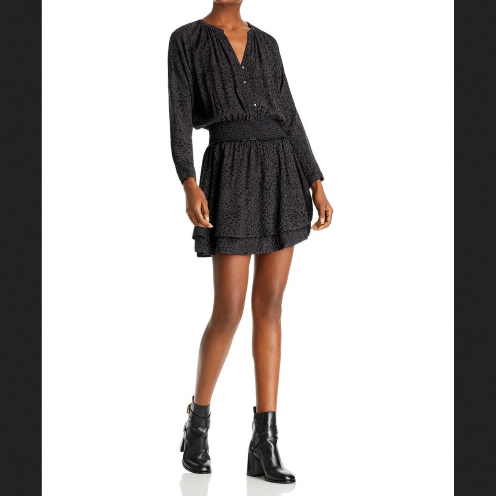 Rails Jasmine Animal Print Mini Dress-NEW